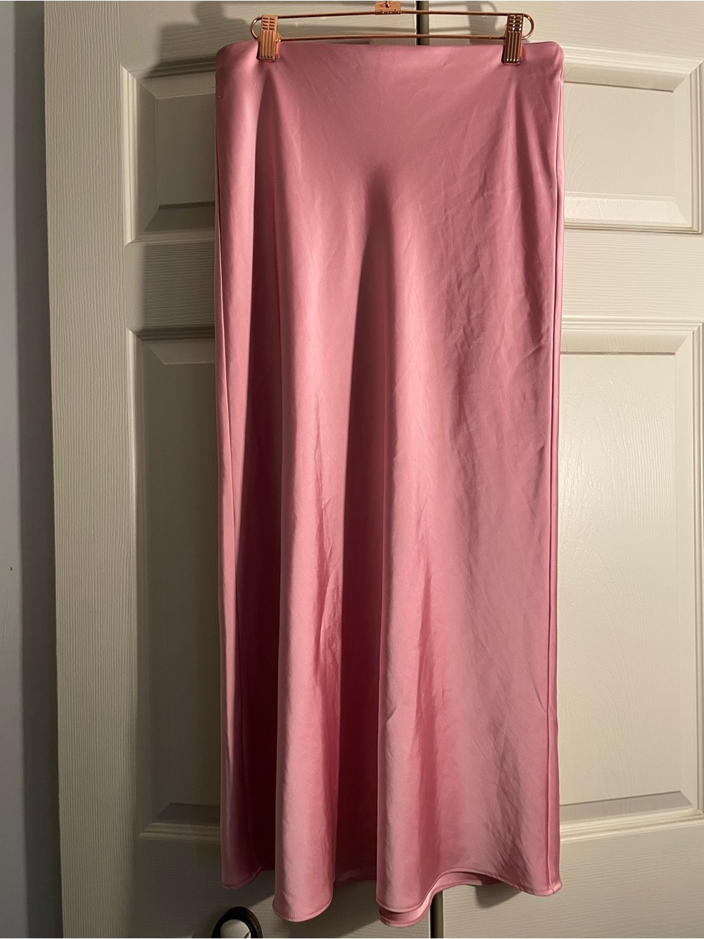 Zara Satin Effect Midi skirt